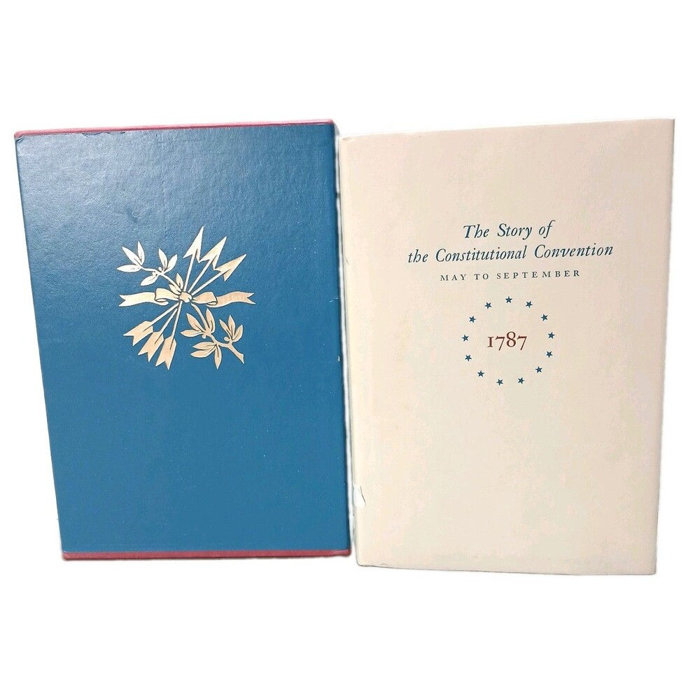 Miracle at Philadelphia Book by Catherin Bowen, Slip-Cased 1986 EUC
